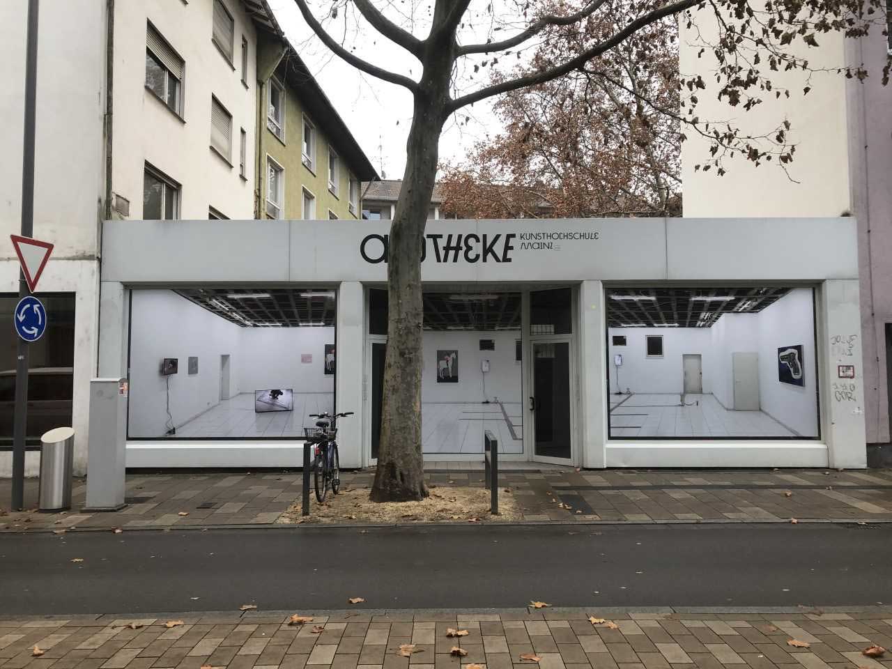 Meurer, Sophie, Double Exposure. Ausstellung mit Simon Tresbach in der Apotheke/Ausstellungsraum der Kunsthochschule Mainz 2020/21