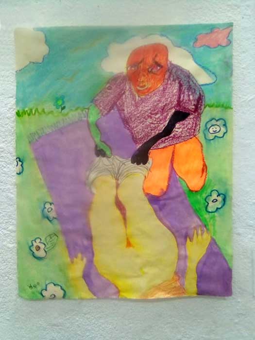 Reiter, Anna, oT . 2018 . Aquarell auf Papier . 58,4 x 42 cm