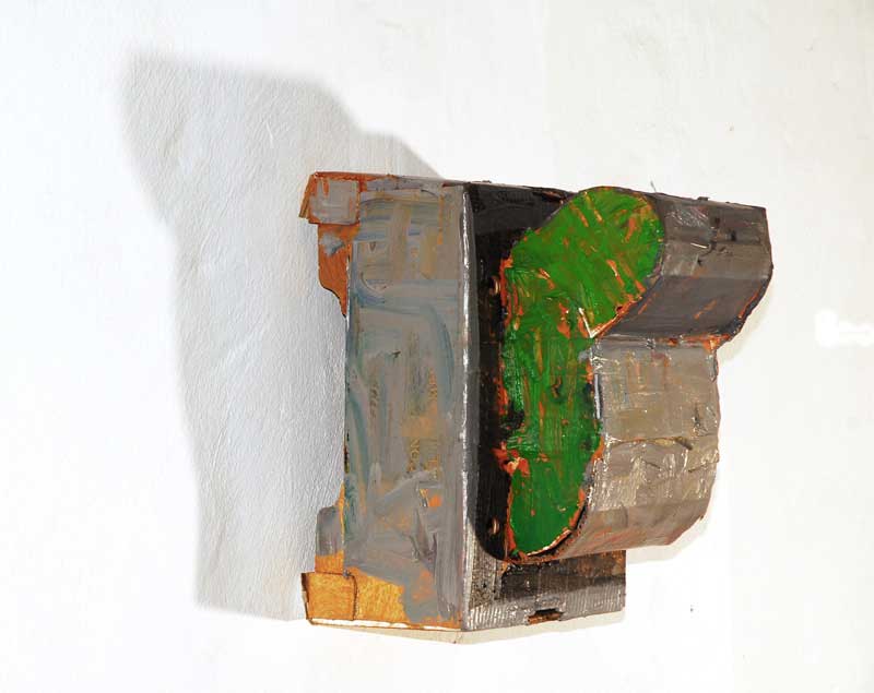 Otten, Judith, o.T. . 2010 . 40 x 30 x 35 cm . Öl auf Pappe