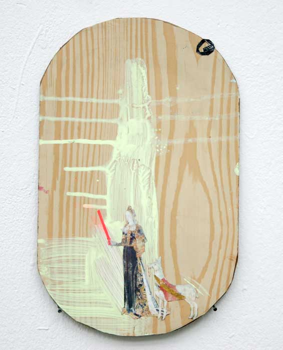 Theissen, Anna-Lisa, Laserschwert, 20 x 30 cm, Mischtechnik, 2009
